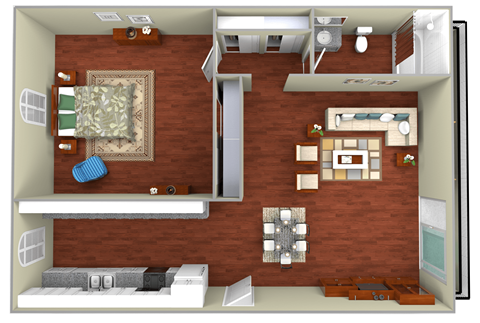 1550 & 1554 Woodruff Ave Studio-1 Bed Apartment for Rent - Photo Gallery 14